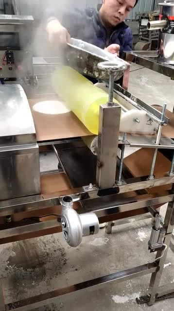 機械化做餅,厲害了